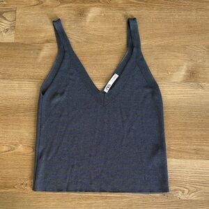 Zara Women's blue V-Neck Camisole